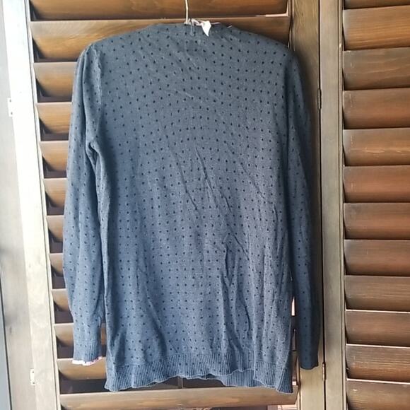 Volcom Long Sleeve Grey Button up Cardigan - Picture 4 of 4